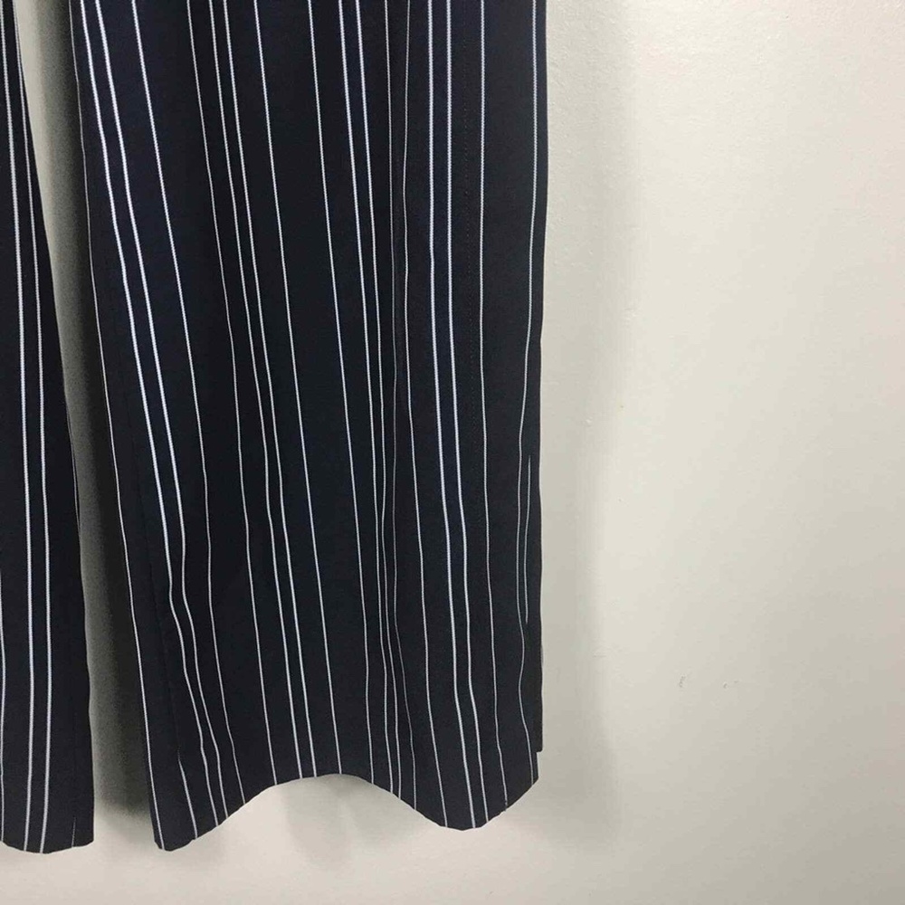 Zara Basic Pinstripe Drawstring Pants - Picture 5 of 6